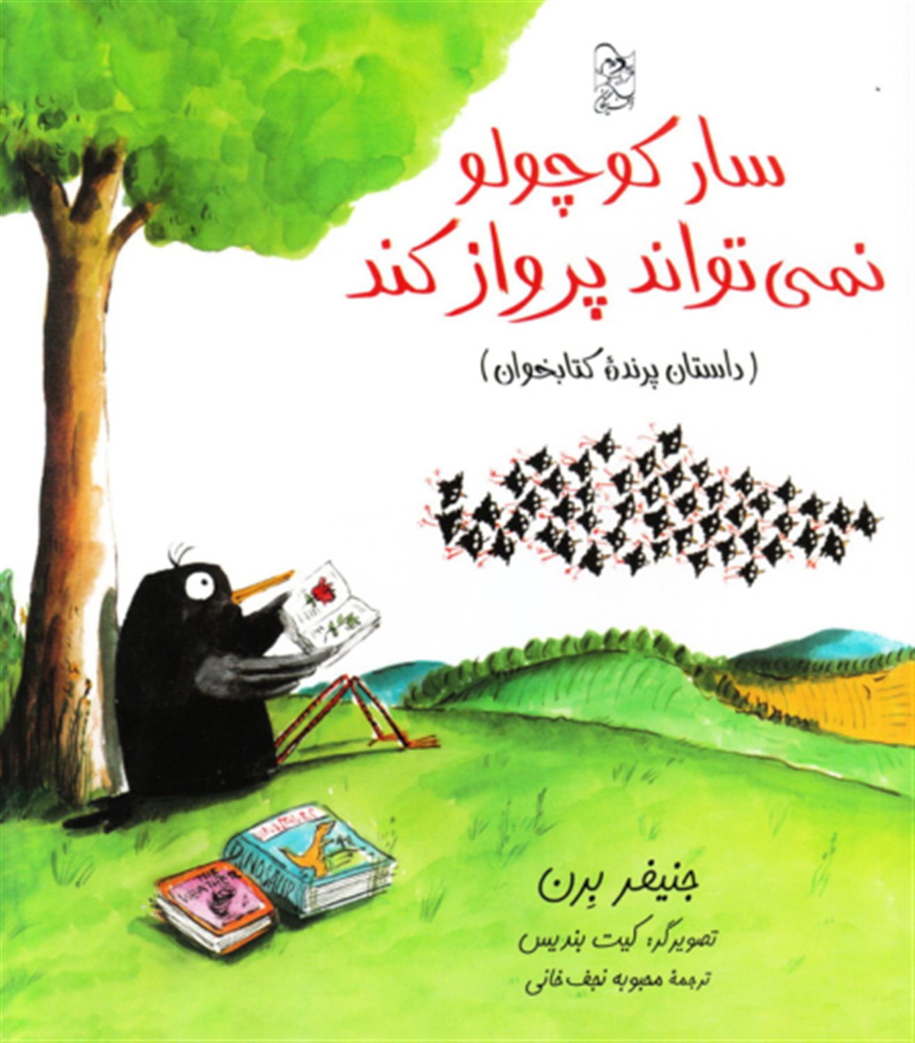 سار کوچولو نمی تواند پرواز کند (داستان پرنده کتابخوان)