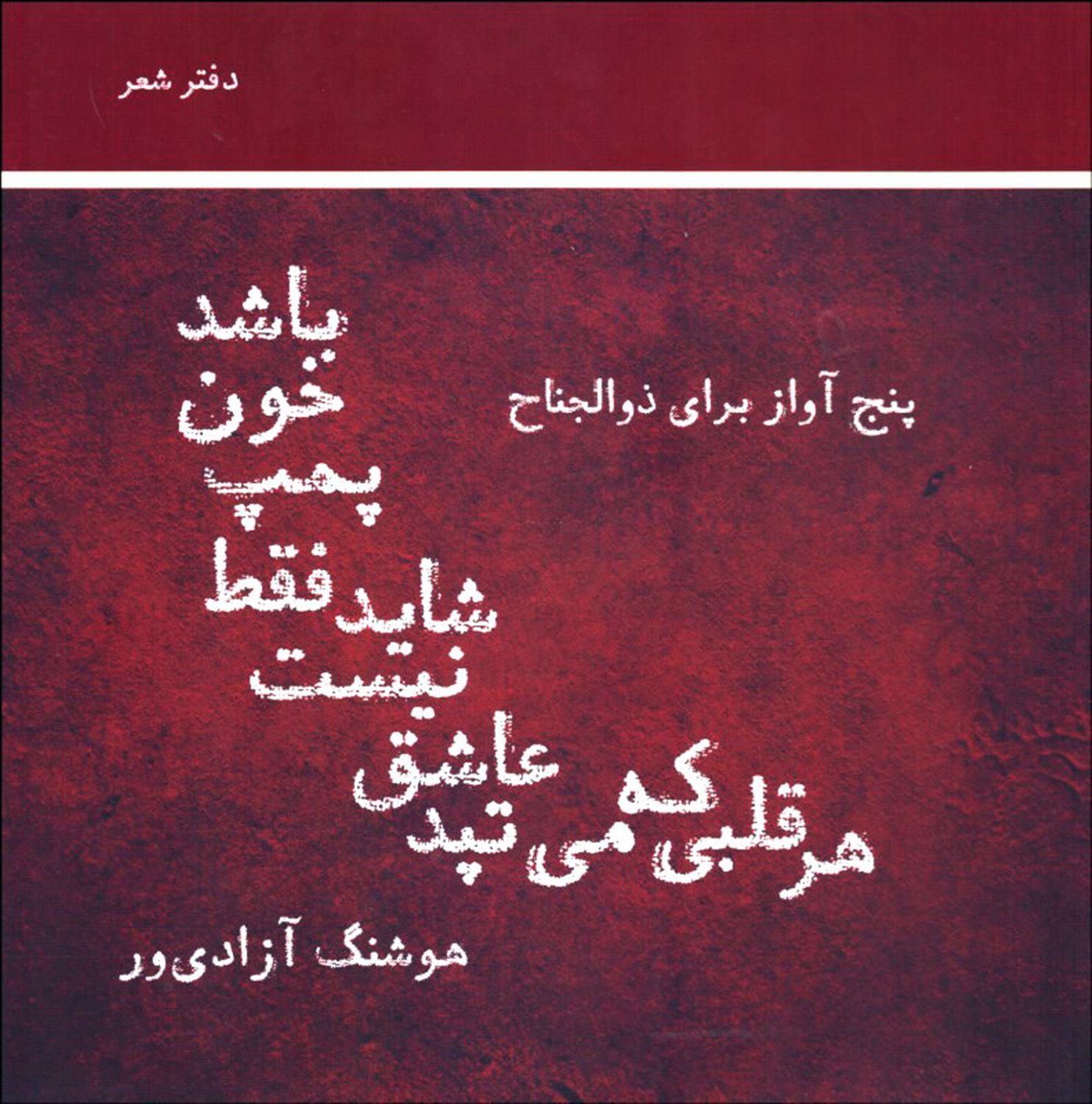 هر قلبی که می تپد عاشق نیست شاید فقط یک پمپ خون باشد: پنج آواز برای ذوالجناح و شعرهای دیگر