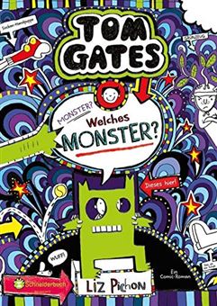 کتاب-tom-gates-what-monster15-اثر-لیز-پیشون