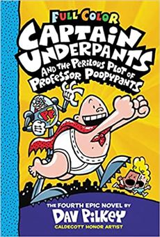 کتاب-captain-underpants-4-اثر-دیو-پیلکی