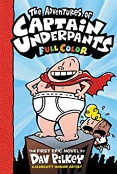 کتاب-captain-underpants-1-اثر-دیو-پیلکی