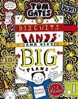 کتاب-tom-gates-biscuits-bands-and-very-big-14-اثر-لیز-پیشون