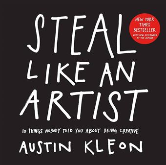 کتاب-steal-like-an-artist-اثر-آستین-کلئون