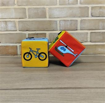 کتاب-کتاب-پارچه-ای-وسایل-نقلیه-مکعب-2تایی