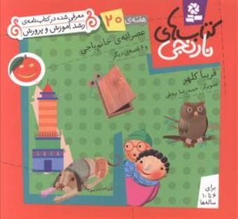 کتاب-کتاب-های-نارنجی-هفته-ی-20-عصرانه-ی-خانم-باجی-اثر-فریبا-کلهر
