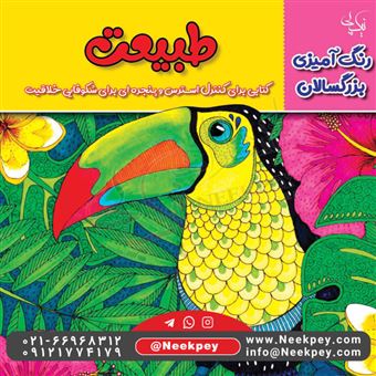 کتاب-رنگ-آمیزی-بزرگسالان-طبیعت