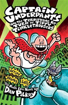 کتاب-9-captain-underpants-اثر-dav-pilkey