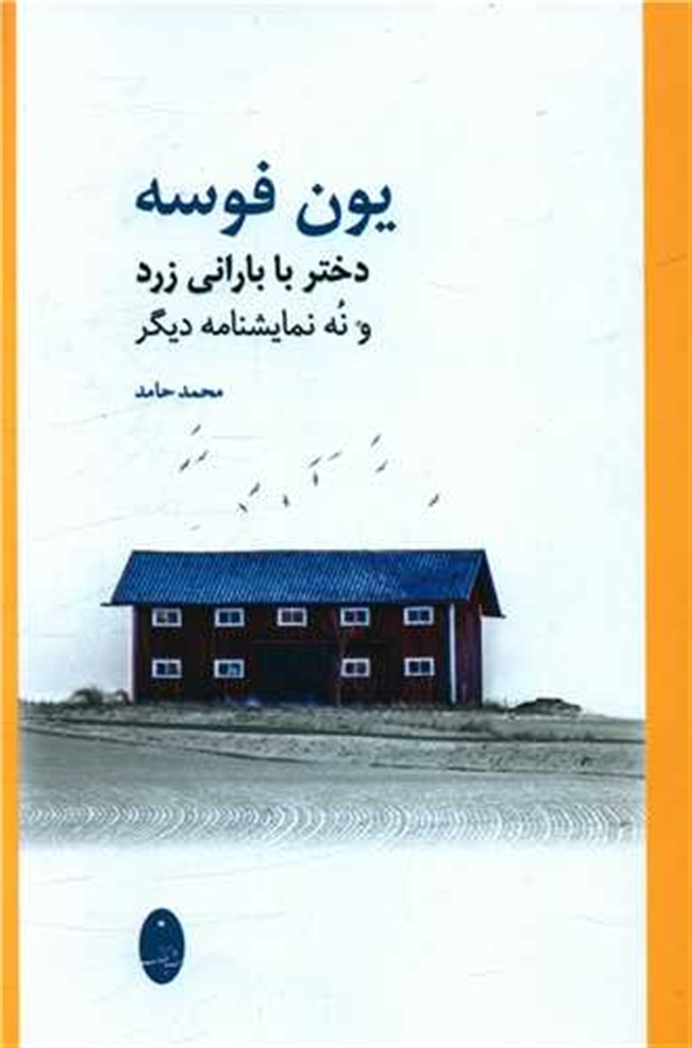دختر با بارانی زرد 