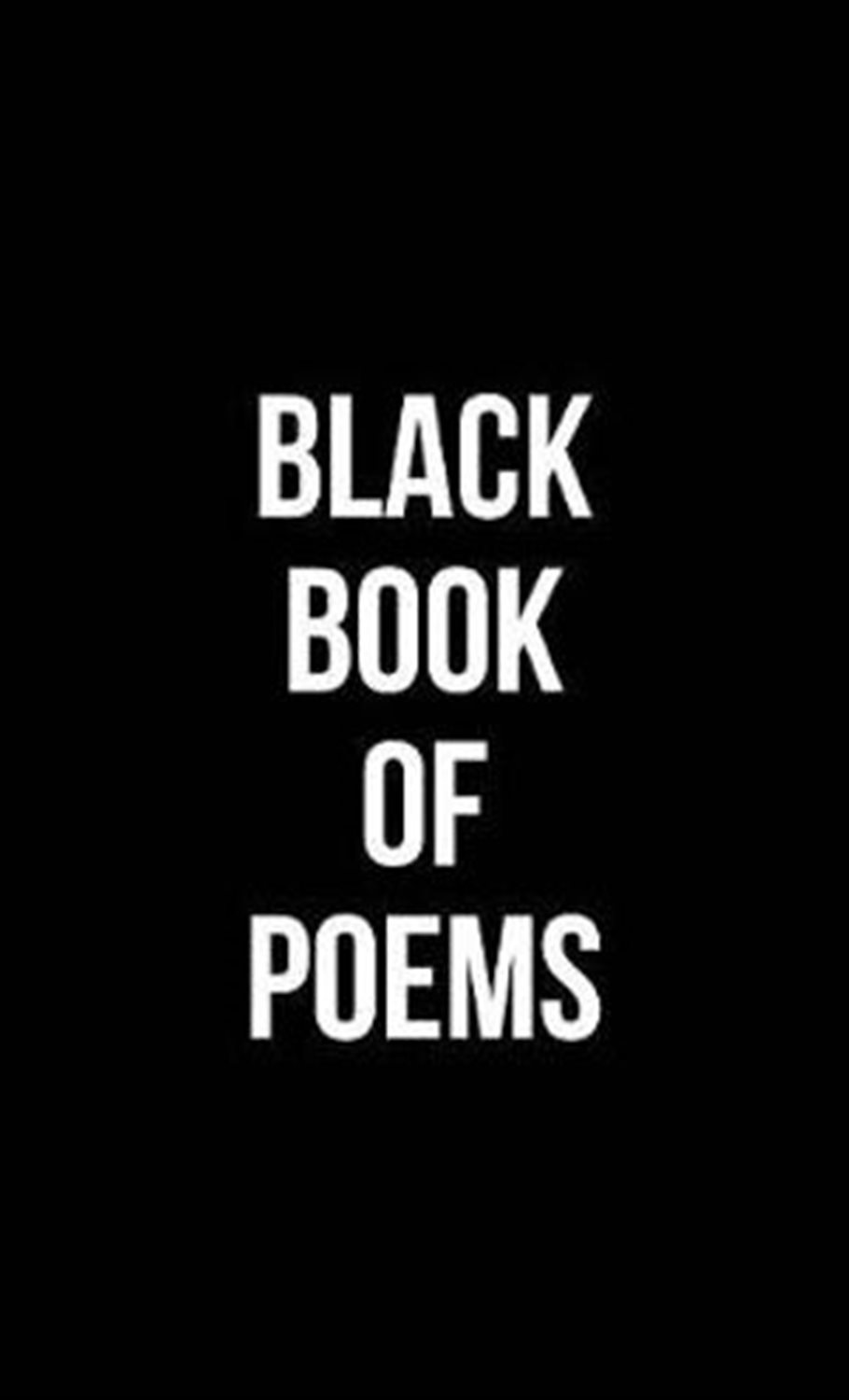 black book of poems