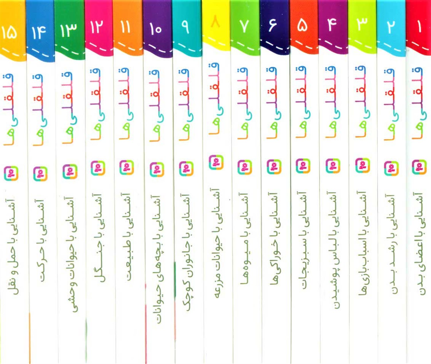 قلقلی‌ها (مجموعه 15 جلدی)