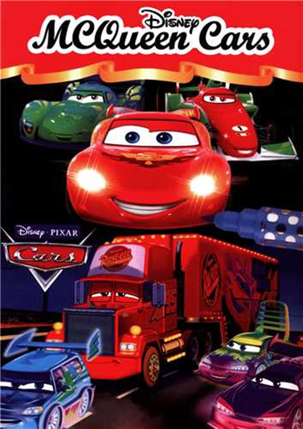 دفتر نقاشی و رنگ آمیزی mc queen cars کد12