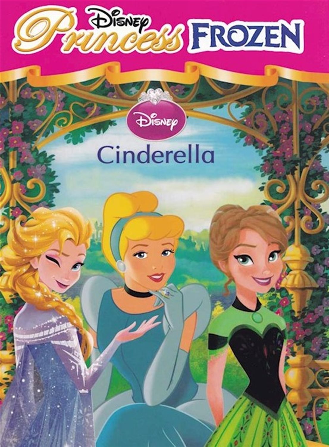 دفتر نقاشی و رنگ آمیزی cinderellaکد4