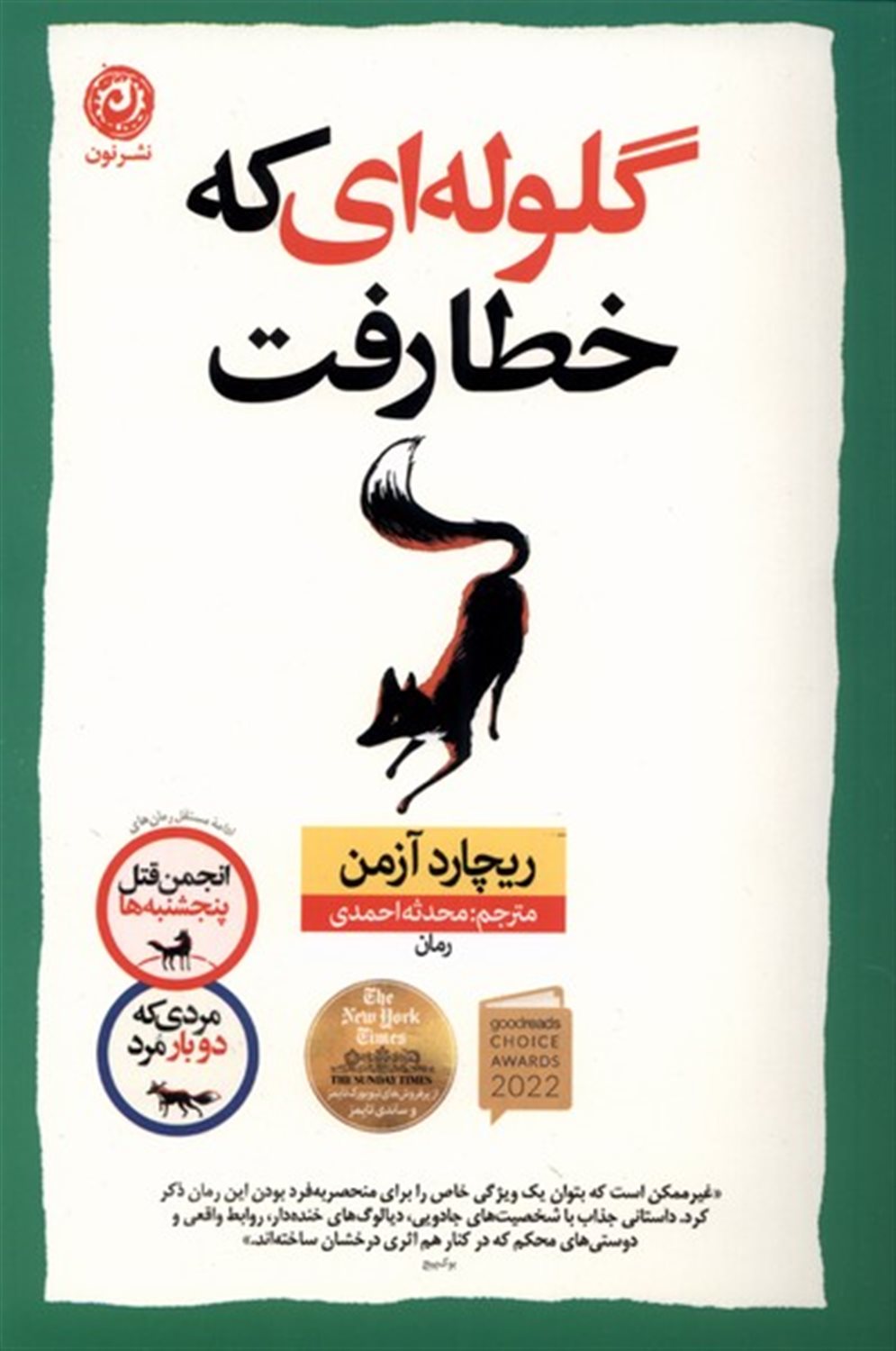گلوله ای که خطا رفت