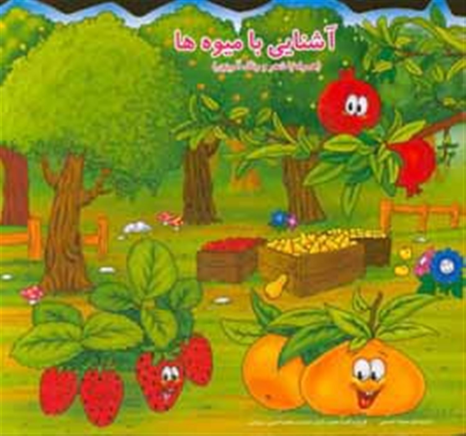 کتاب پازل آشنایی  با میوه ها
