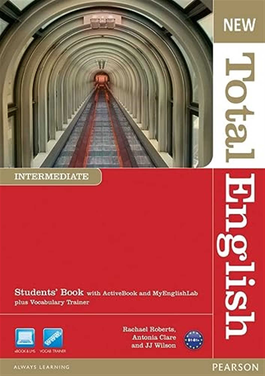New total English: intermediate: students book with active book and my English lab plus vocabulary trainer