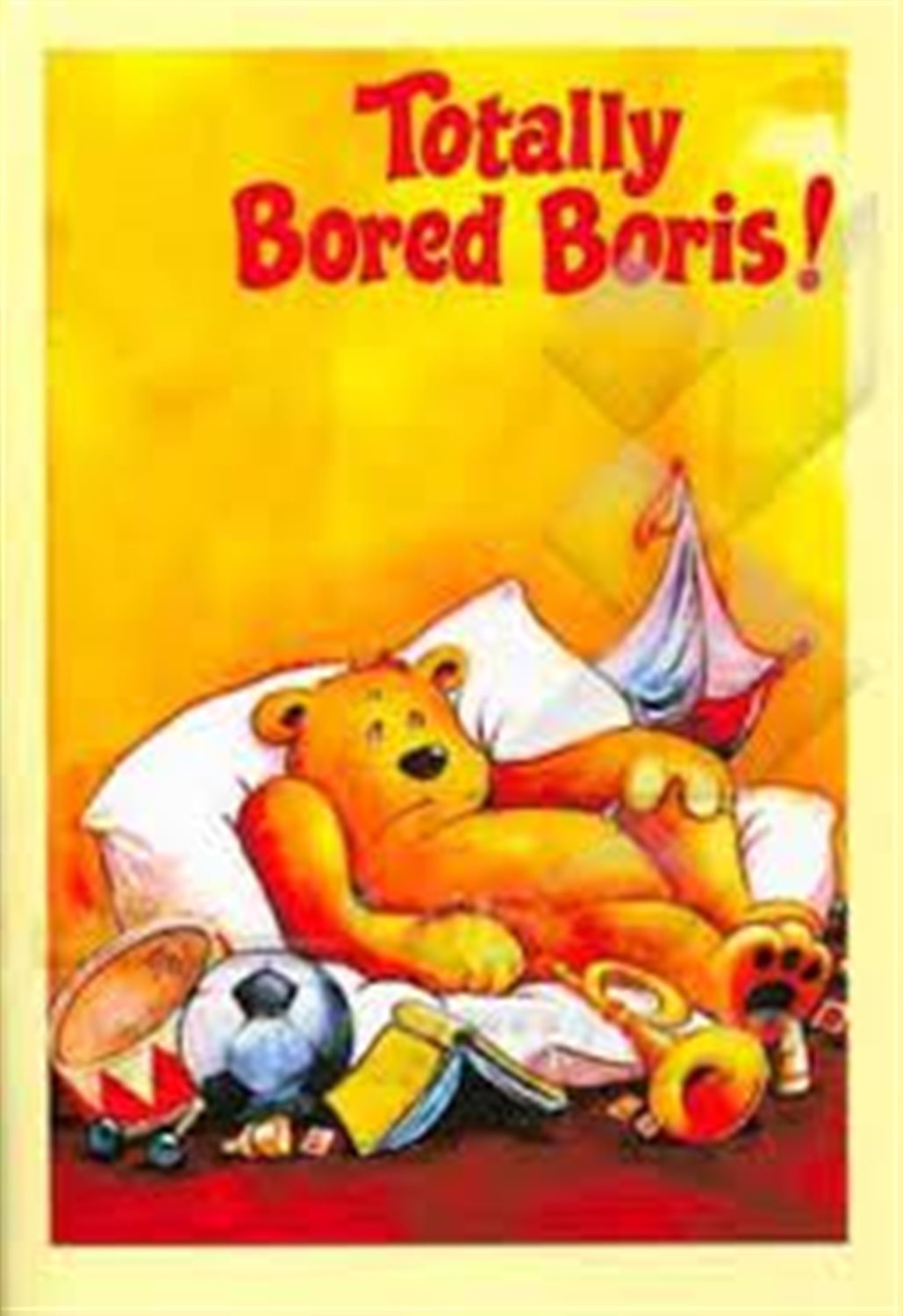 Totally bored boris!