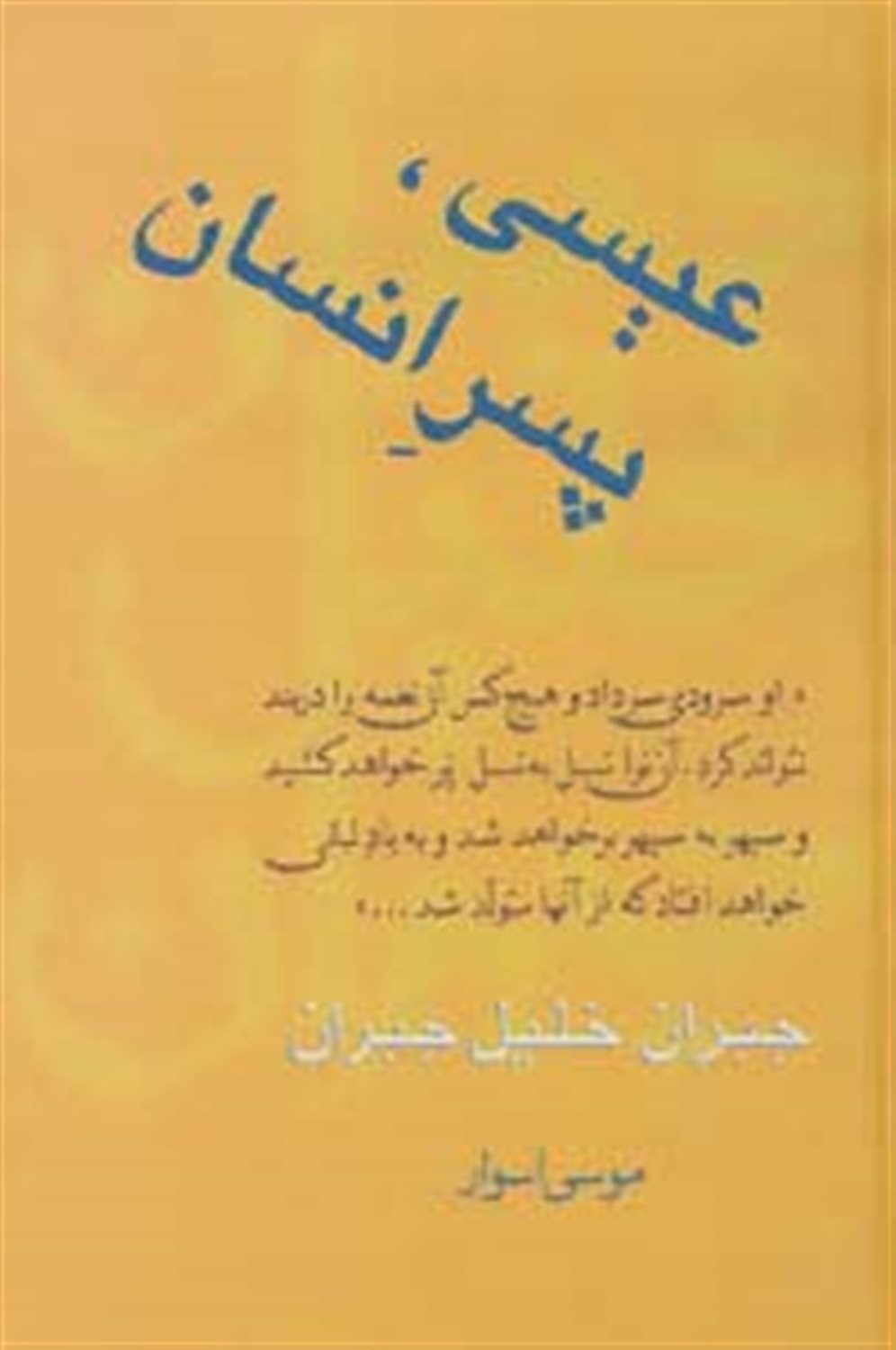عیسی، پسر انسان