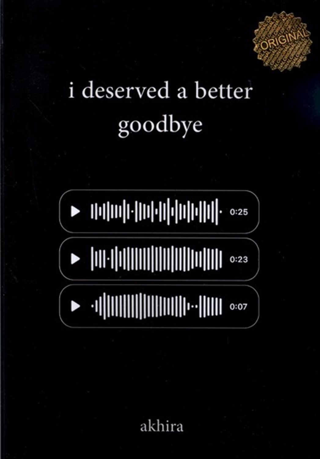 i deserved a better goodbye