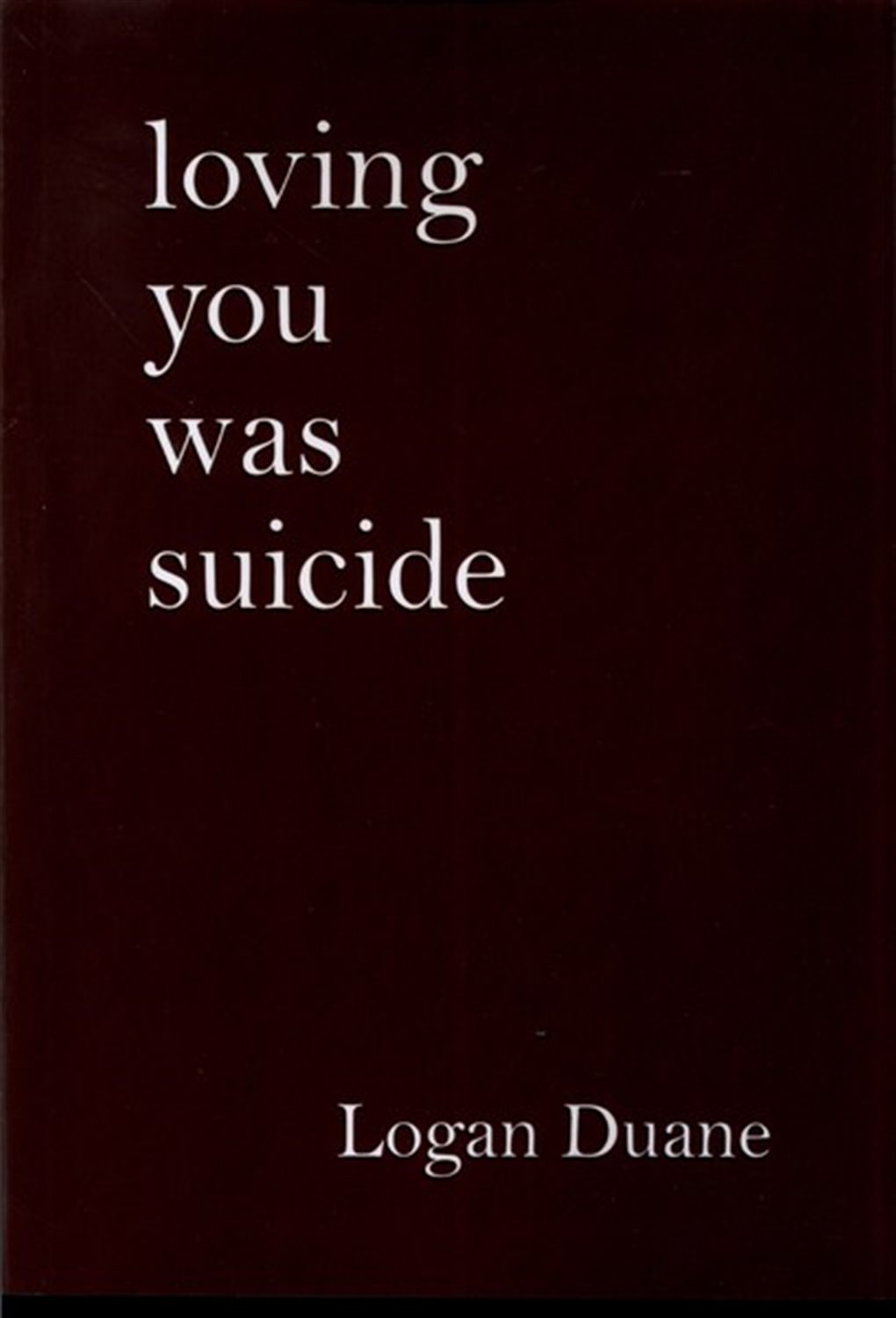 loving you was suicide 