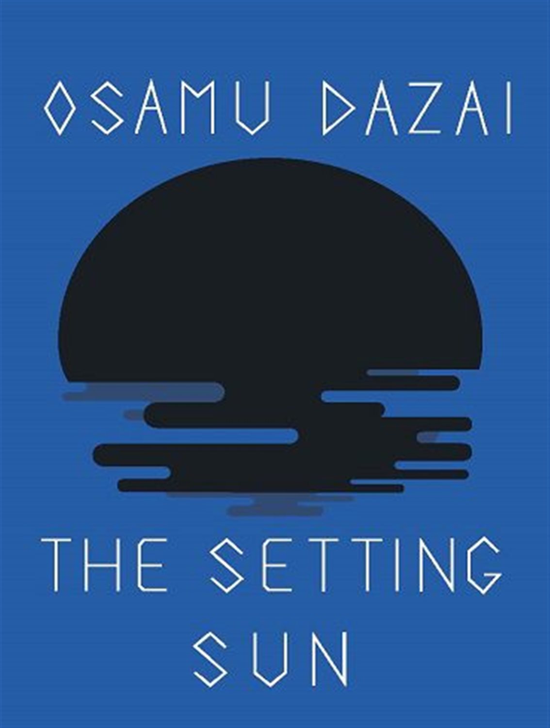 The setting sun 