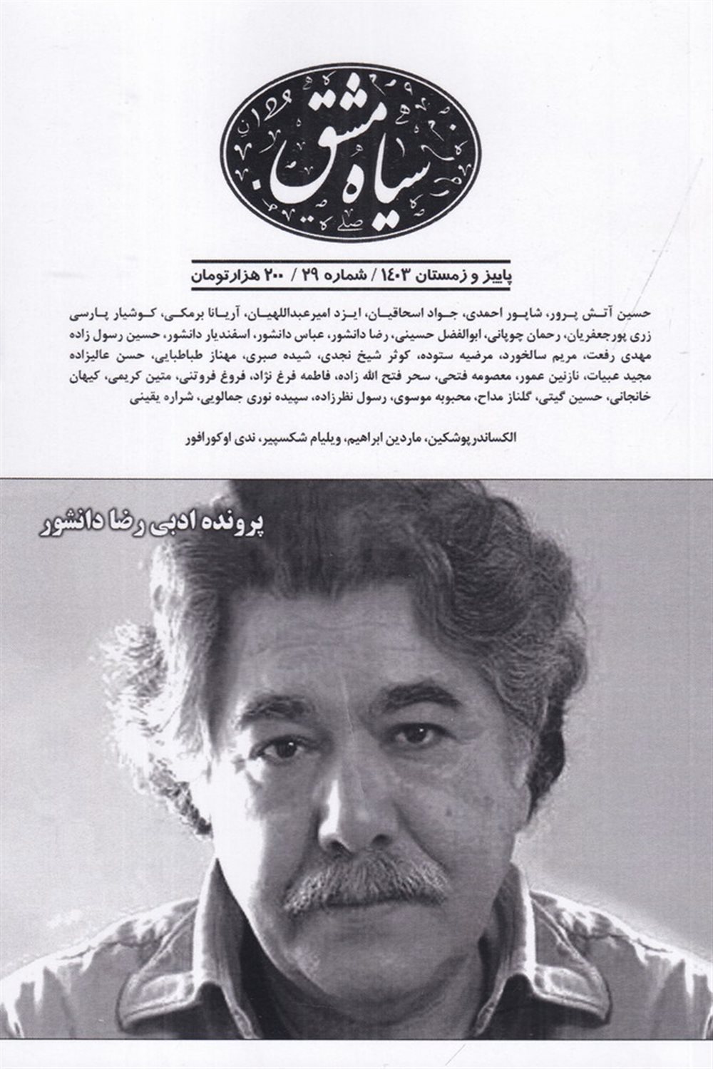 دوفصلنامه سیاه مشق 29