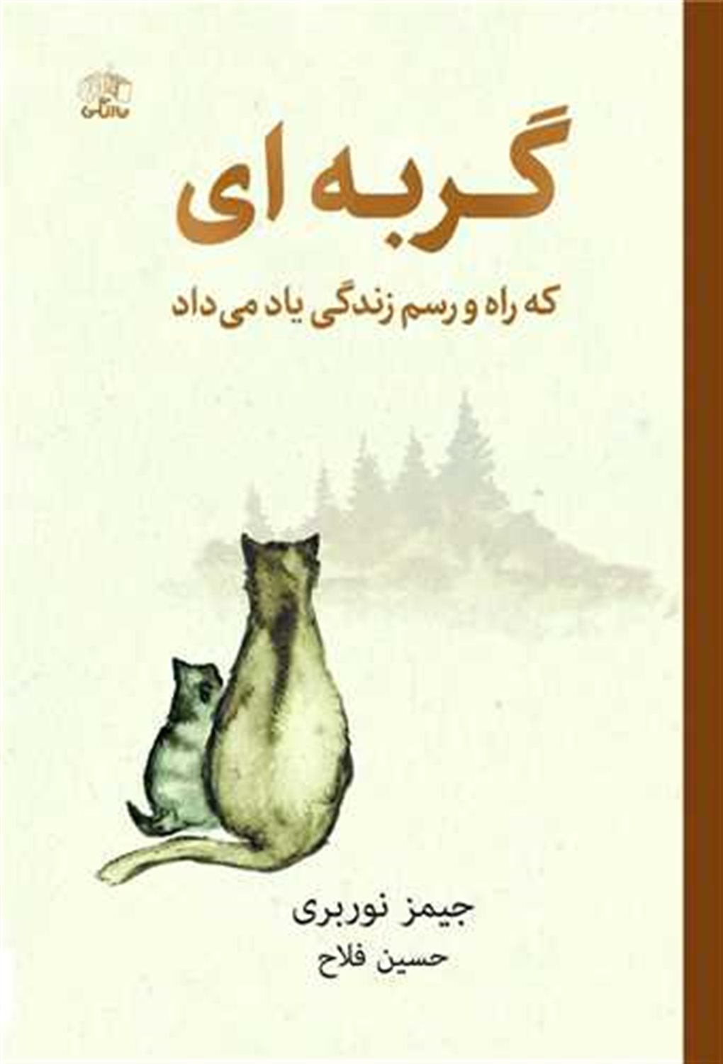 گربه ای که راه و رسم زندگی یاد می داد