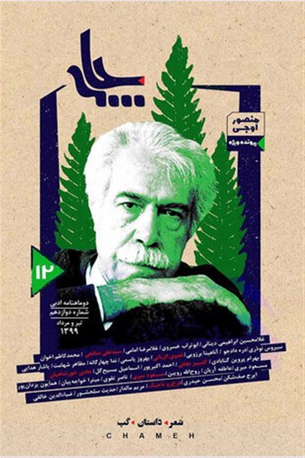 دوماهنامه ادبی چامه شماره 12
