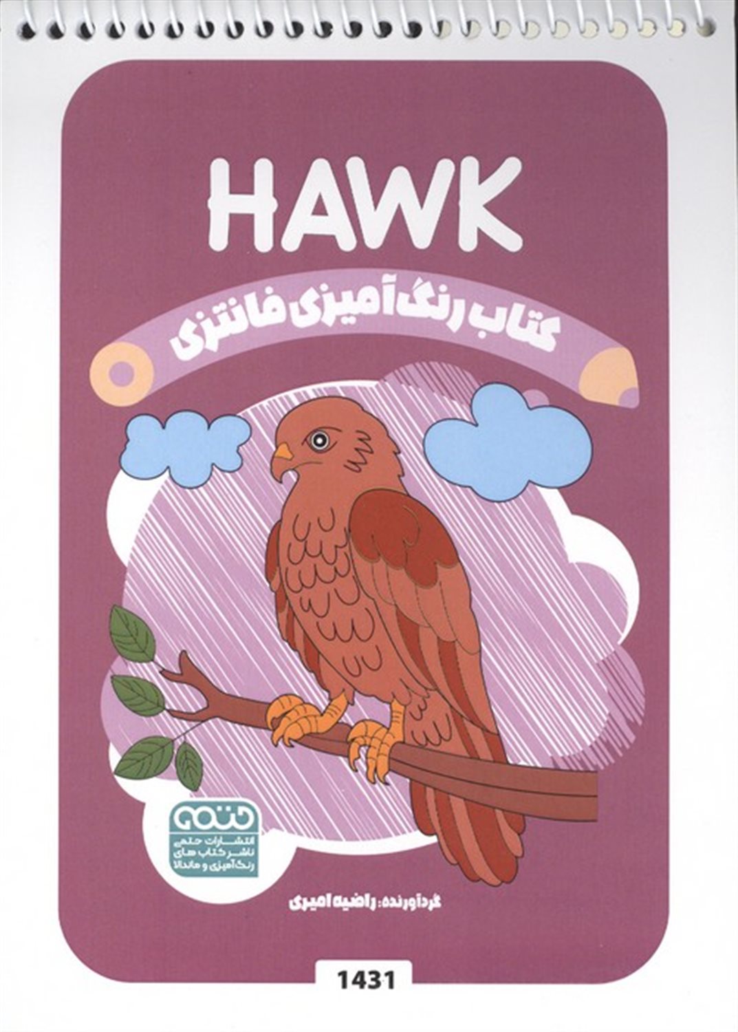 کتاب رنگ آمیزی فانتزی (طرح HAWK)
