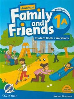 کتاب-american-family-and-friends-1a-smart-student-book-workbook-اثر-naomi-simmons