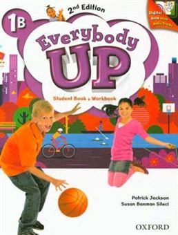 کتاب-everybody-up-1b-student-book-workbook-اثر-patrick-jackson