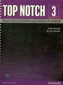 کتاب-top-notch-3-teacher's-edition-and-lesson-planner-اثر-joanm-saslow