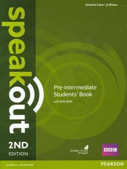 کتاب-speakout-pre-intermediate-studentsbook-with-dvd-rom-اثر-antonia-clare