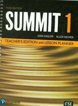 کتاب-summit-1-teacher's-edition-and-lesson-planner-اثر-joanm-saslow