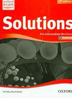 کتاب-solutions-pre-intermediate-workbook-اثر-tim-falla