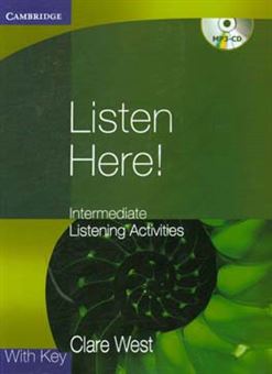 کتاب-listen-here-intermediate-listening-activities-اثر-clare-west