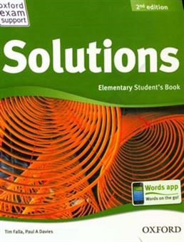 کتاب-solutions-elementary-student's-book-اثر-tim-falla
