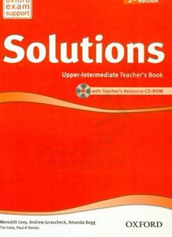 کتاب-solutions-upper-intermediate-teacher's-book-اثر-tim-falla