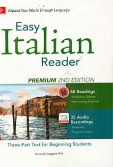کتاب-easy-italian-reader-a-three-part-text-for-beginning-students-اثر-riccarda-saggese