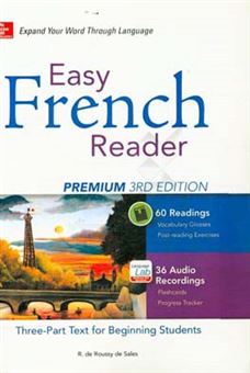 کتاب-easy-french-reader-a-three-part-text-for-beginning-students-اثر-richard-de-roussy-de-sales