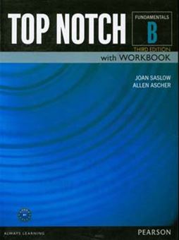 کتاب-top-notch-fundamentals-b-english-for-today's-world-with-workbook-اثر-robert-eustis-moesberger