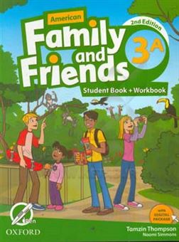 کتاب-american-family-and-friends-3a-student-book-workbook-smart-اثر-naomi-simmons