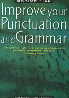 Improve your punctuation and grammar