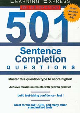 501 Sentence completion questions