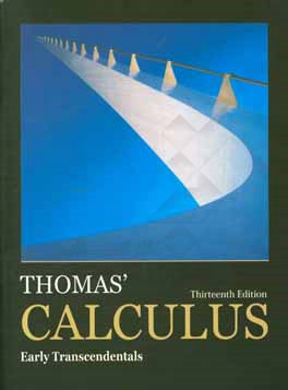 Thomas' calculus early transcendentals