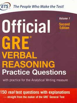 Official GRE verbal reasoning practice questions: with practice for the analytical writing measure