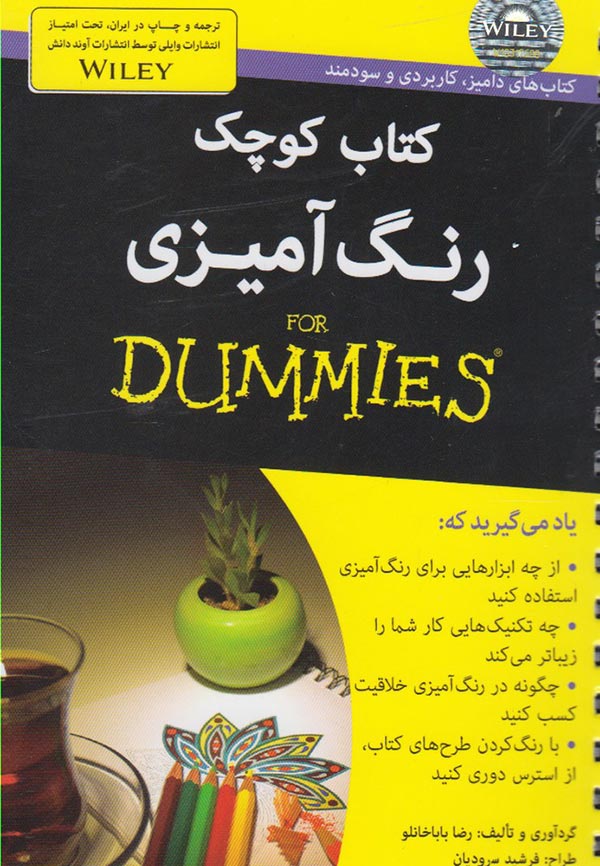 کتاب کوچک رنگ آمیزی for dummies