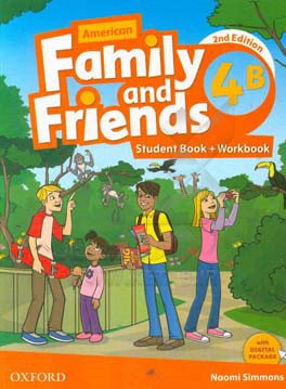 American family and friends 4B: student book + workbook