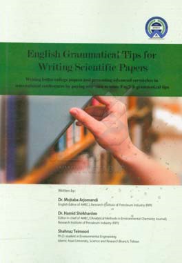 English grammatical tips for writing scientific papers: writing better college papers and ...