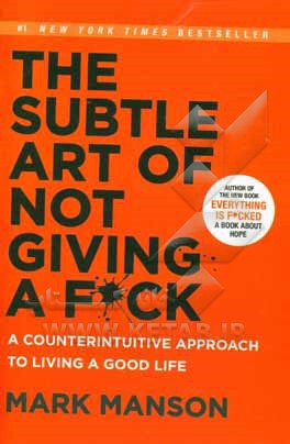 The subtle art of not giving a fuck: a counterintuitive approach to living a good life