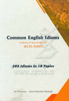 Common English idioms: 504 idioms in 18 topics